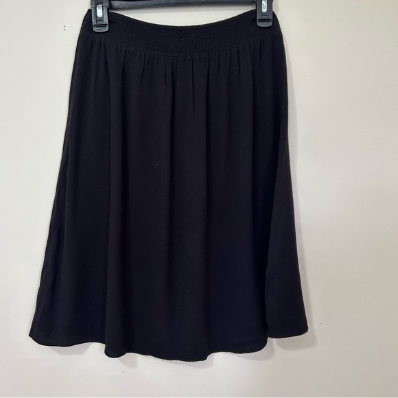 Rebecca Taylor Black Knee Length Skirt in Black sz 0 - Picture 3 of 3
